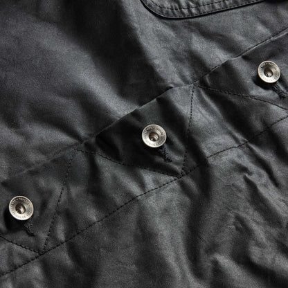 The Long Haul Jacket in Coal Waxed Canvas