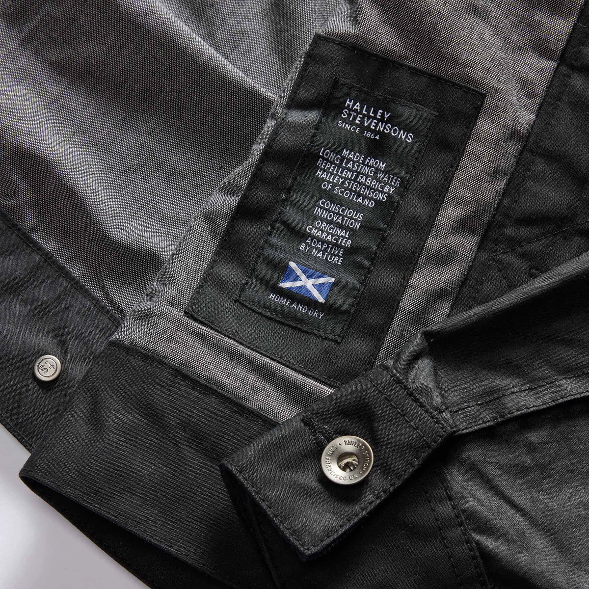 The Long Haul Jacket in Coal Waxed Canvas