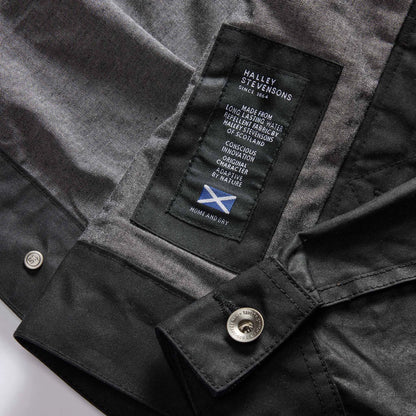 The Long Haul Jacket in Coal Waxed Canvas