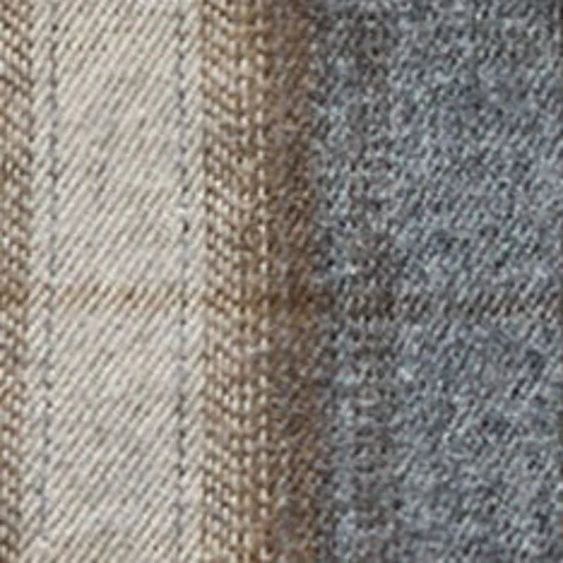 The Jack in Brushed Heather Grey Plaid