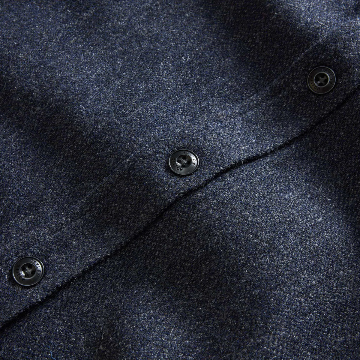 The CPO Shirt in Marine Tweed Wool