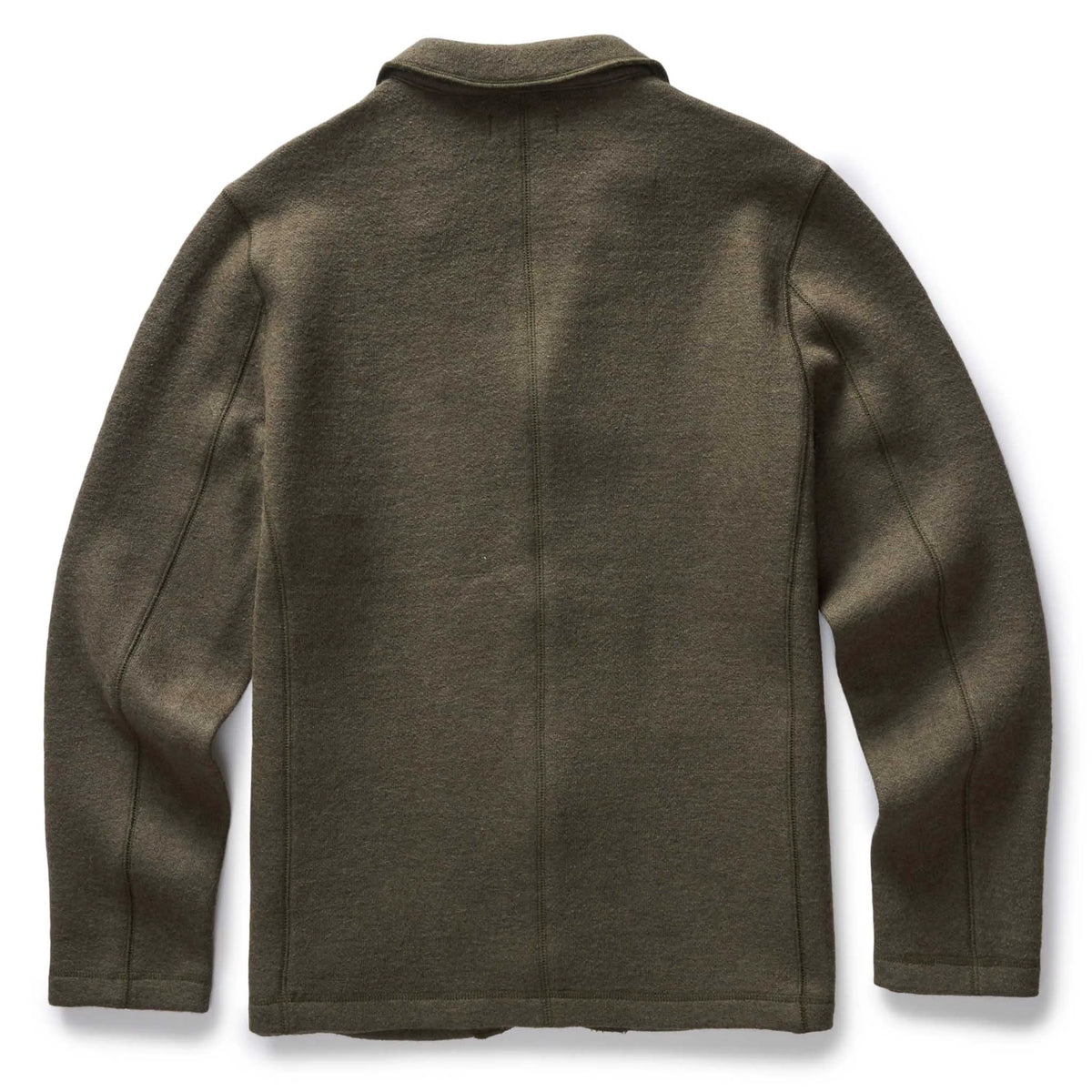 The Evans Blazer in Forest Birdseye Wool