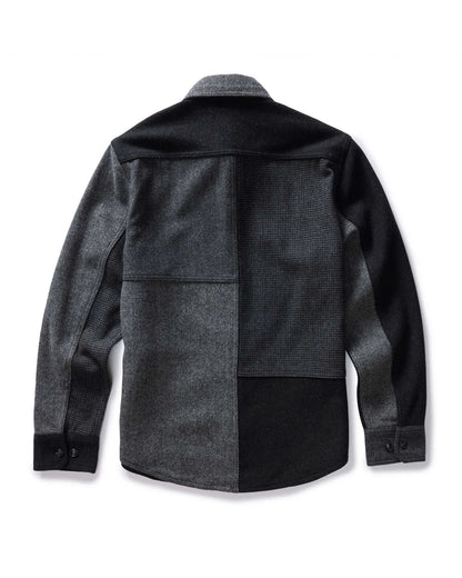 The Patchwork Overshirt in Ash Tweed