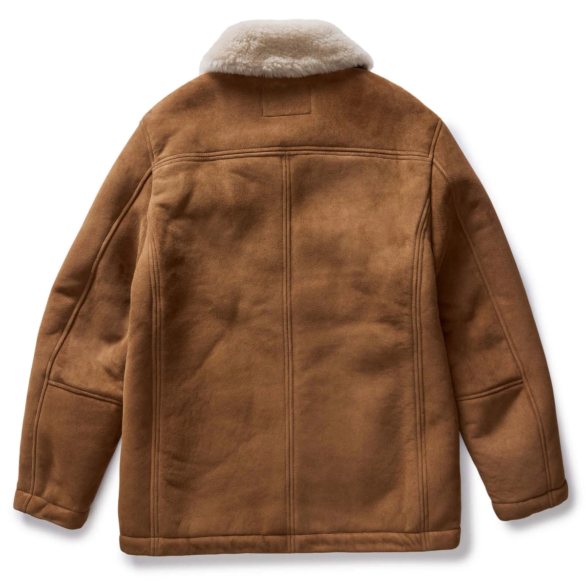 The High Plains Coat in Walnut Shearling