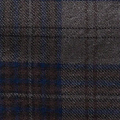 The Ledge Shirt in Heather Granite Plaid