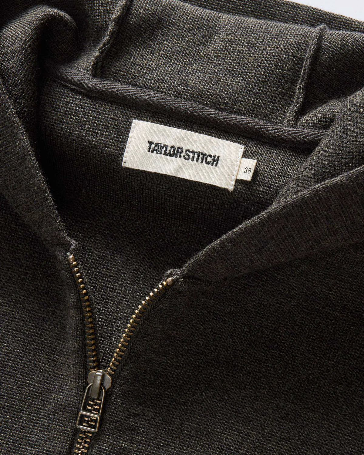 The Portola Hoodie in Heather Loden Merino