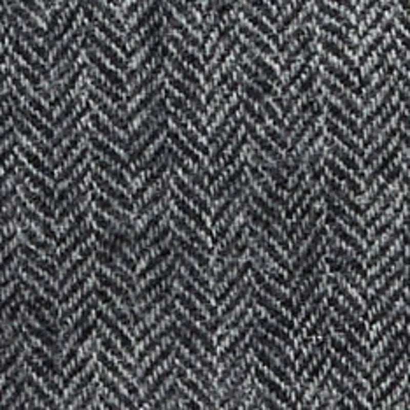 The Stevens Trouser in Slate Herringbone Wool