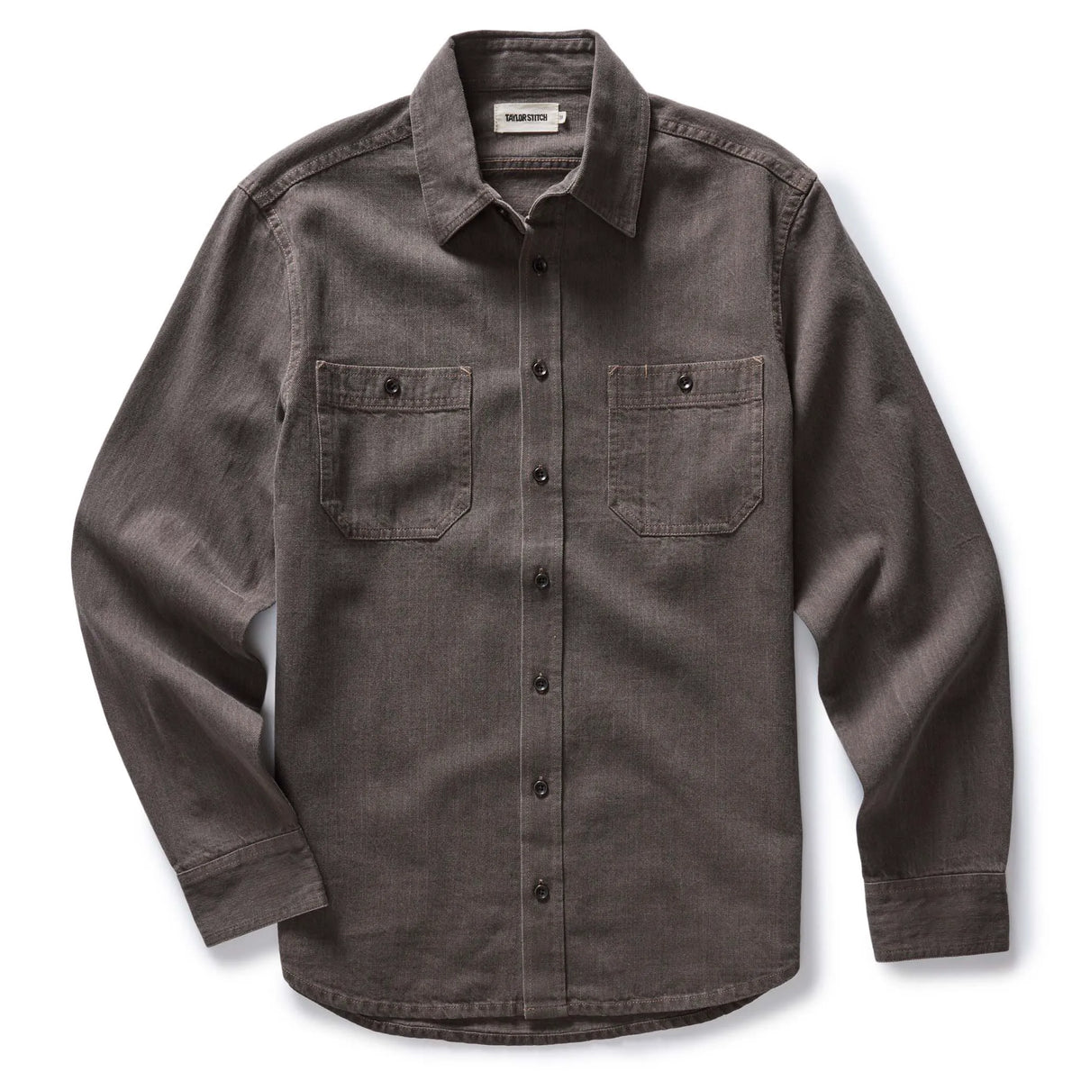 The Utility Shirt in Soil Selvedge Denim