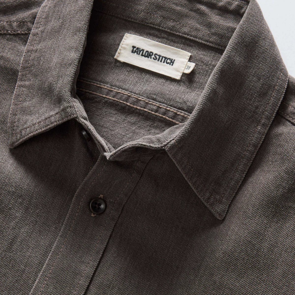 The Utility Shirt in Soil Selvedge Denim