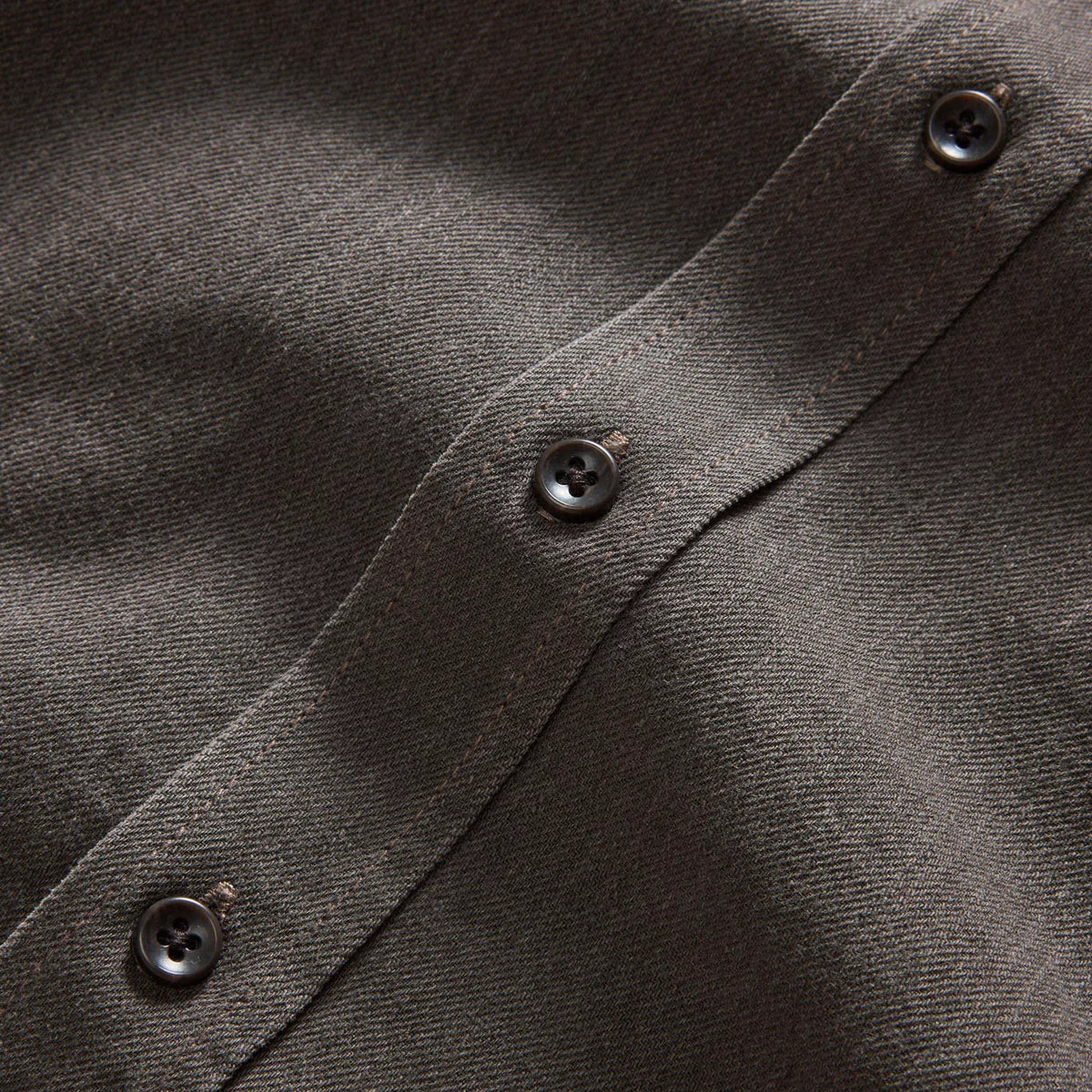 The Utility Shirt in Soil Selvedge Denim