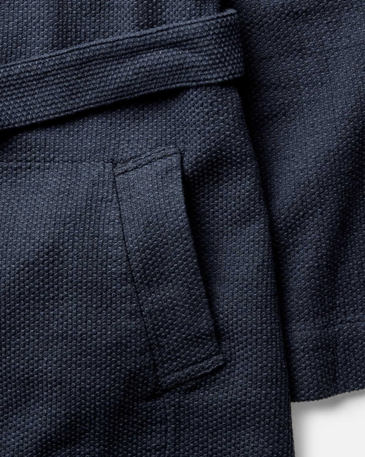 The Apres Robe in Navy Sashiko
