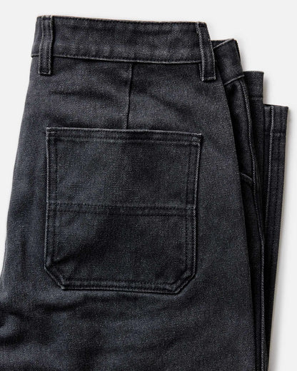 The Camp Pant in Coal Chipped Canvas