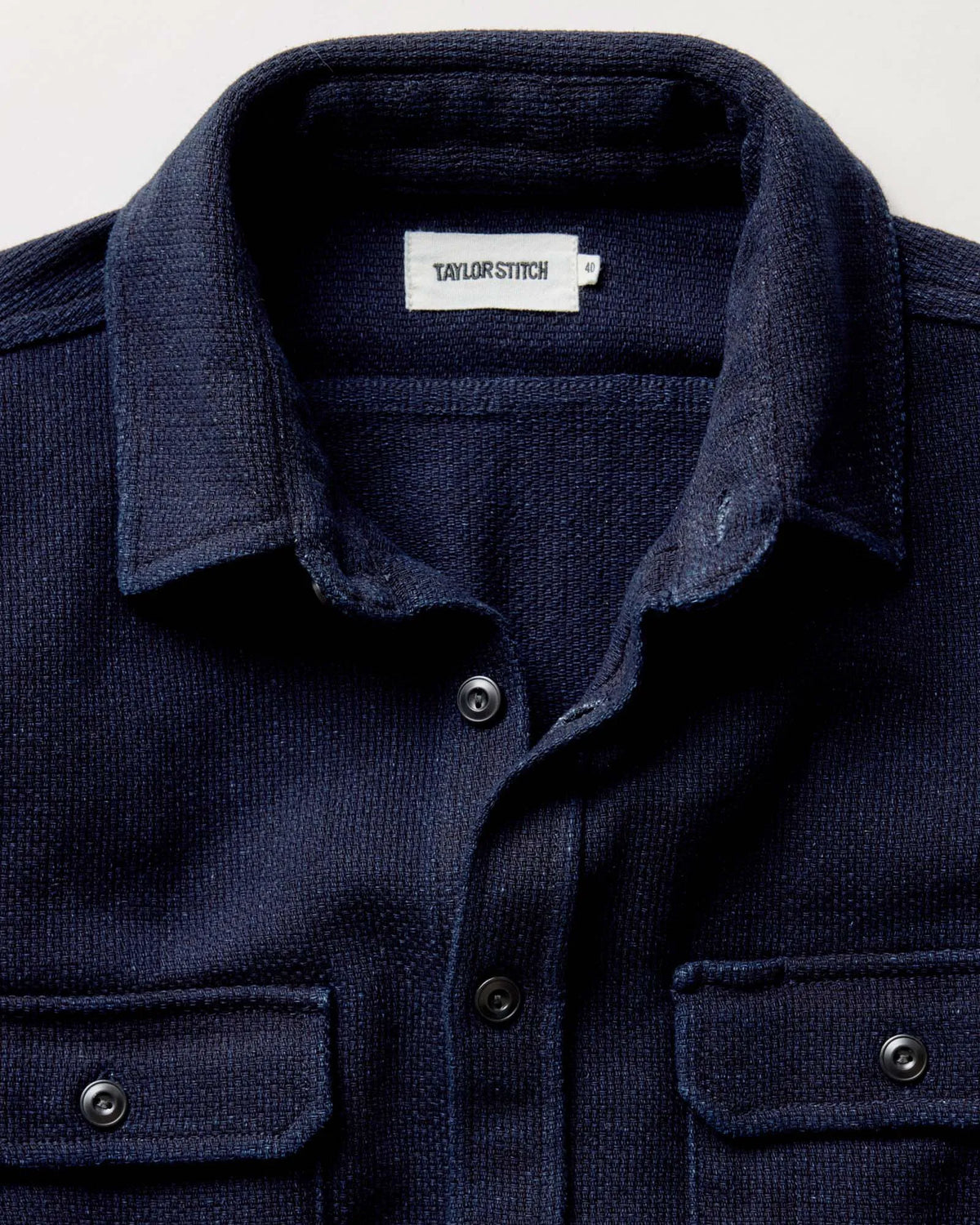 The Division Shirt in Rinsed Indigo