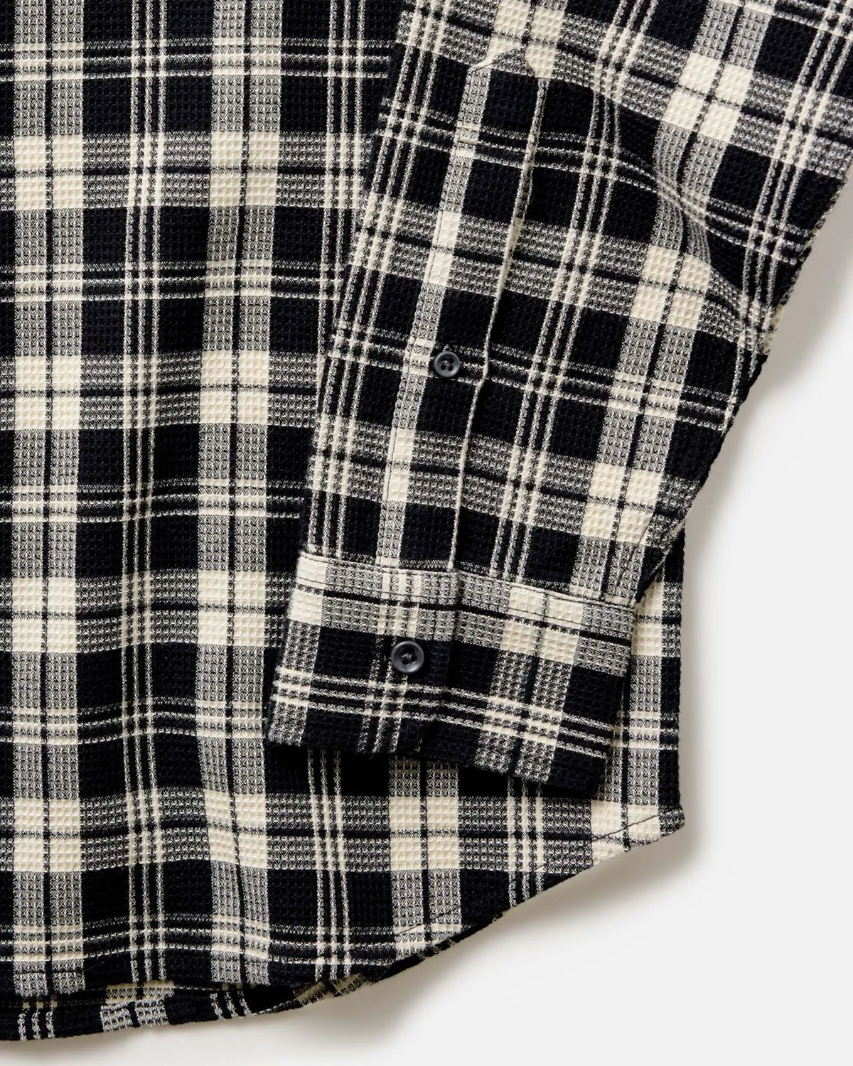 The Jack in Coal Plaid Waffle