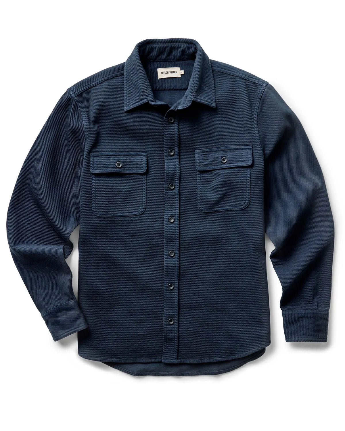 The Ledge Shirt in Dark Navy Twill