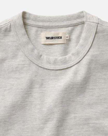 The Organic Cotton Shop Tee in Oat Twist
