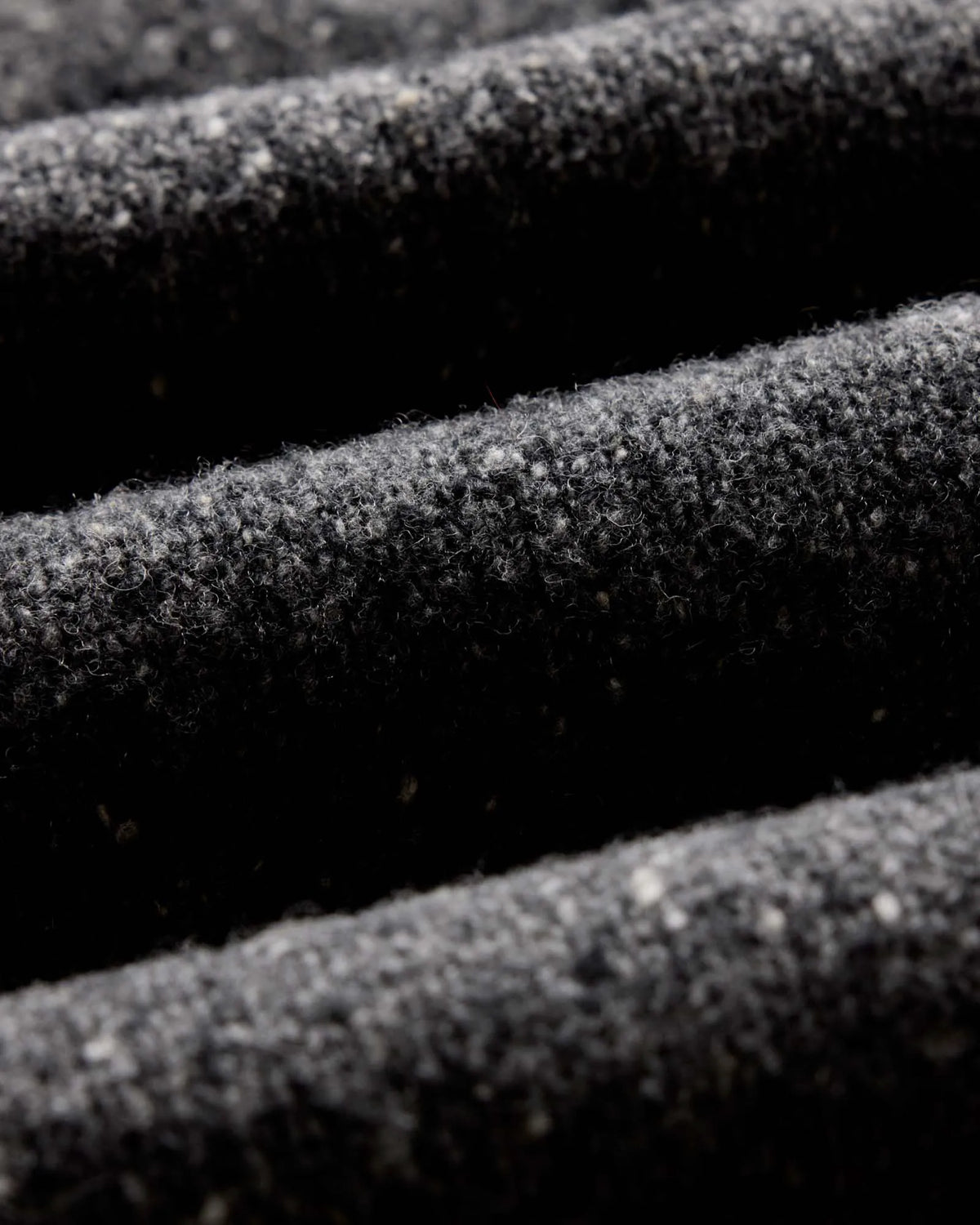 The Seafarer Sweater in Charcoal Donegal