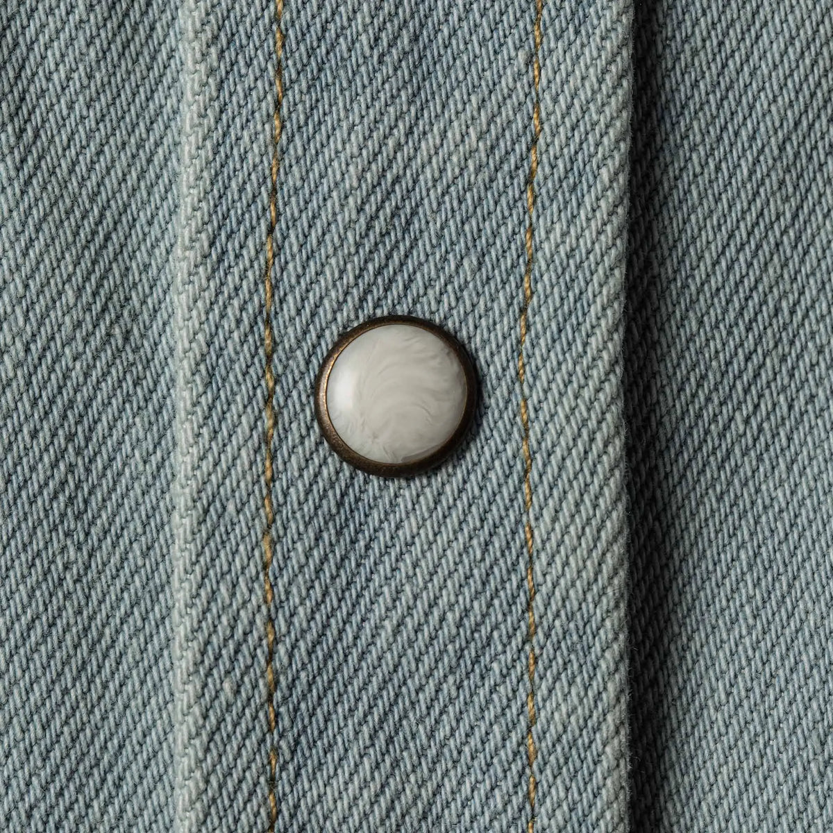 The Western Shirt in Washed Denim