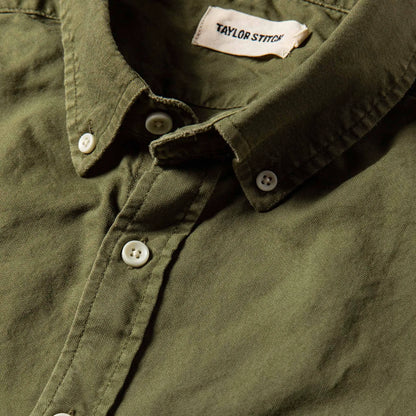 The Short Sleeve Jack in Cactus Oxford