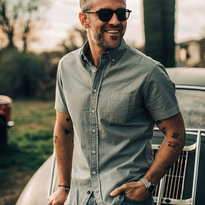 The Short Sleeve Jack in Dusk Oxford