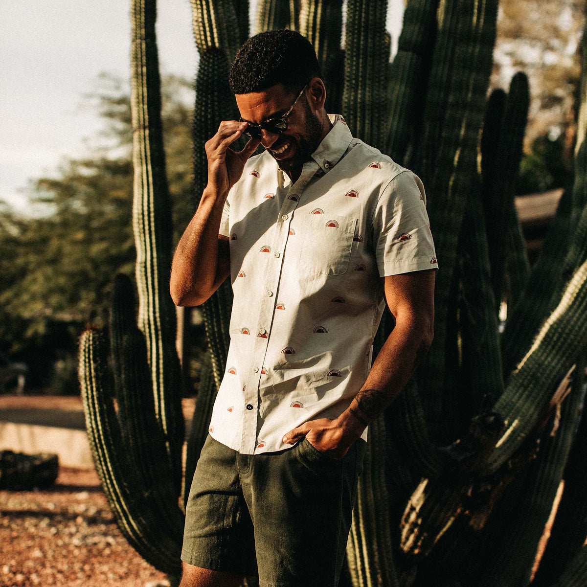 The Short Sleeve Jack in Sunrise