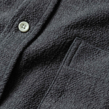 The Jack in Charcoal Double Cloth