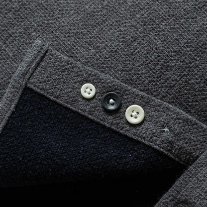 The Jack in Charcoal Double Cloth