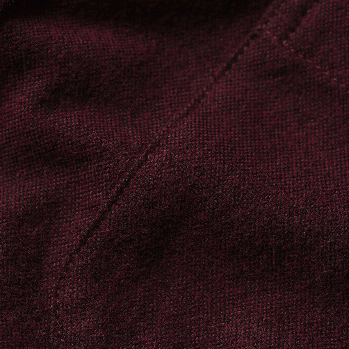 The Jack in Maroon Brushed Oxford