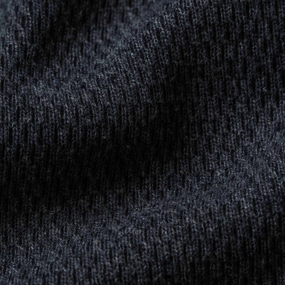 The Heavy Bag Waffle Long Sleeve in Navy