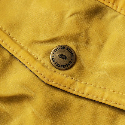 The Winslow Parka in Mustard Waxed Canvas