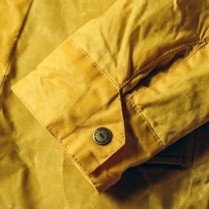 The Winslow Parka in Mustard Waxed Canvas