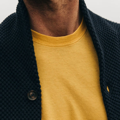 The Cotton Hemp Tee in Gold