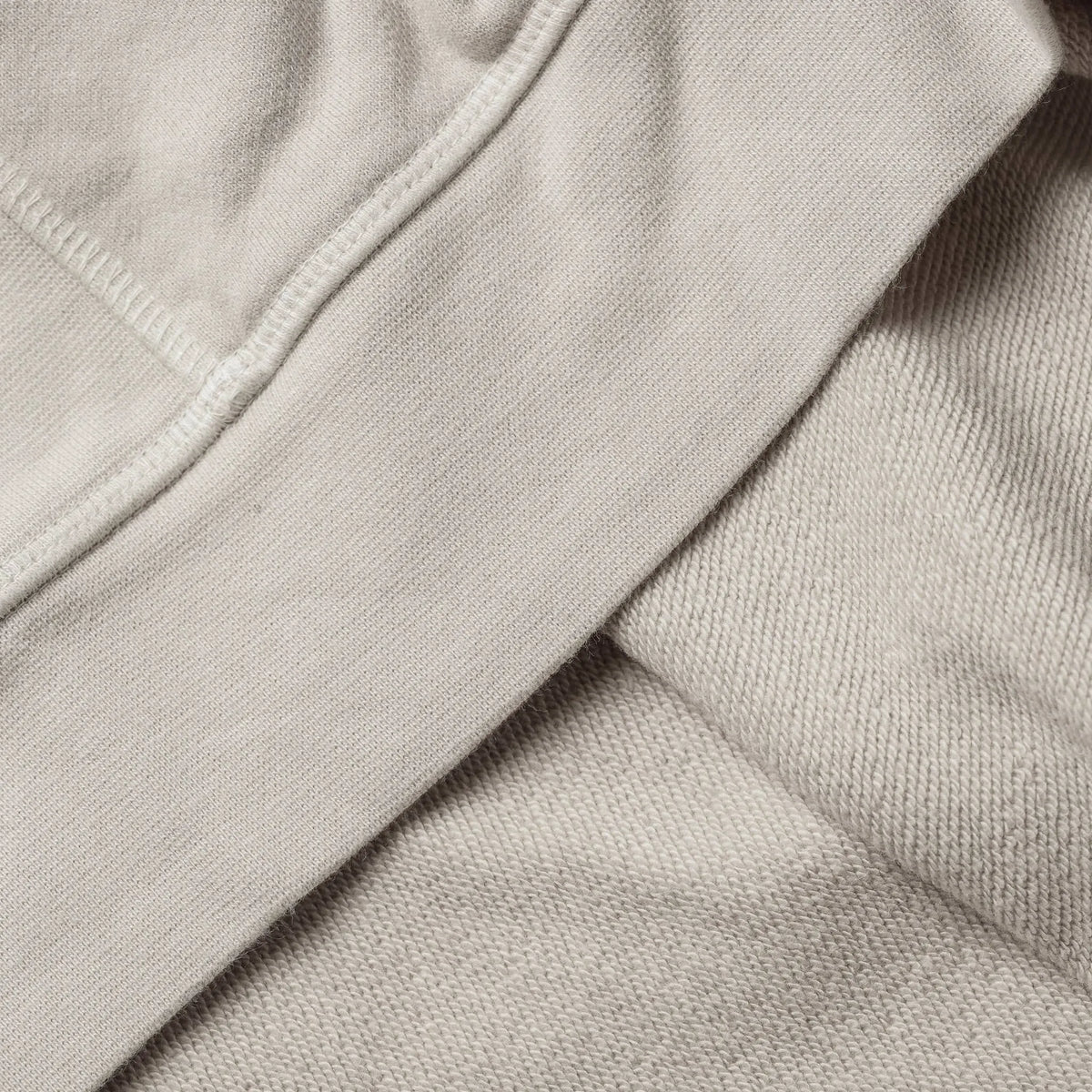 The Crewneck in Aluminum Terry