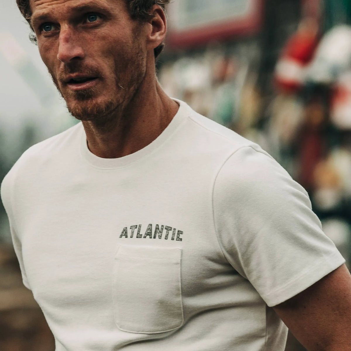 The Heavy Bag Tee in Atlantic