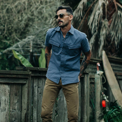 The Jungle Shirt in Ocean