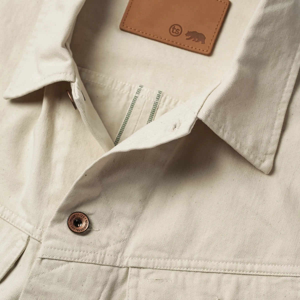 The Long Haul Jacket in Natural Organic Selvage