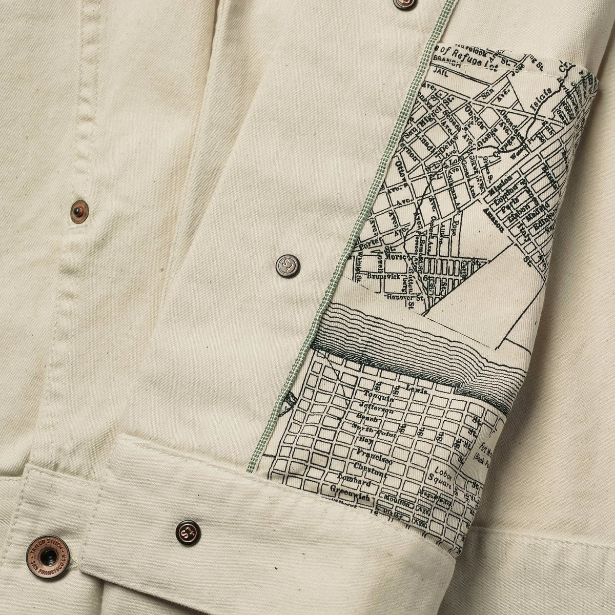 The Long Haul Jacket in Natural Organic Selvage
