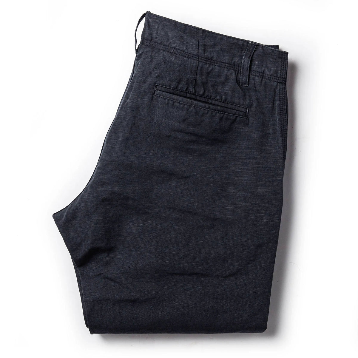 The Morse Pant in Navy Slub Linen