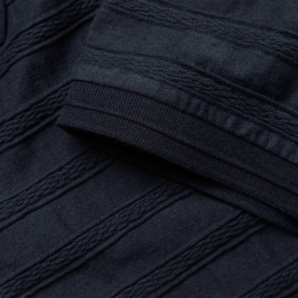 The Polo in Dark Navy Jacquard