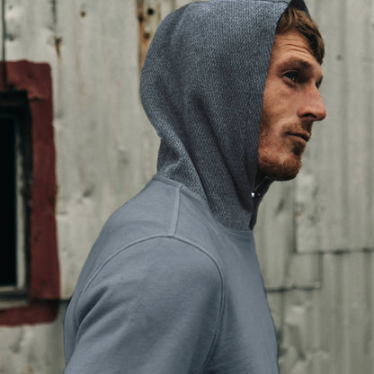 The Shackleton Hoodie in Ocean