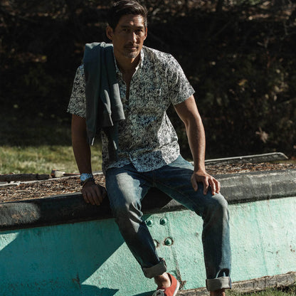 The Short Sleeve Jack in Whitewater