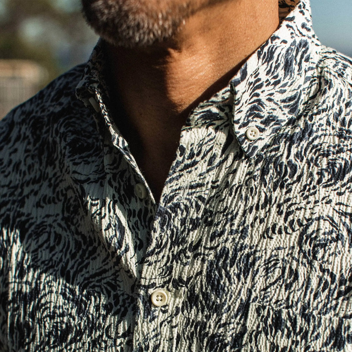 The Short Sleeve Jack in Whitewater