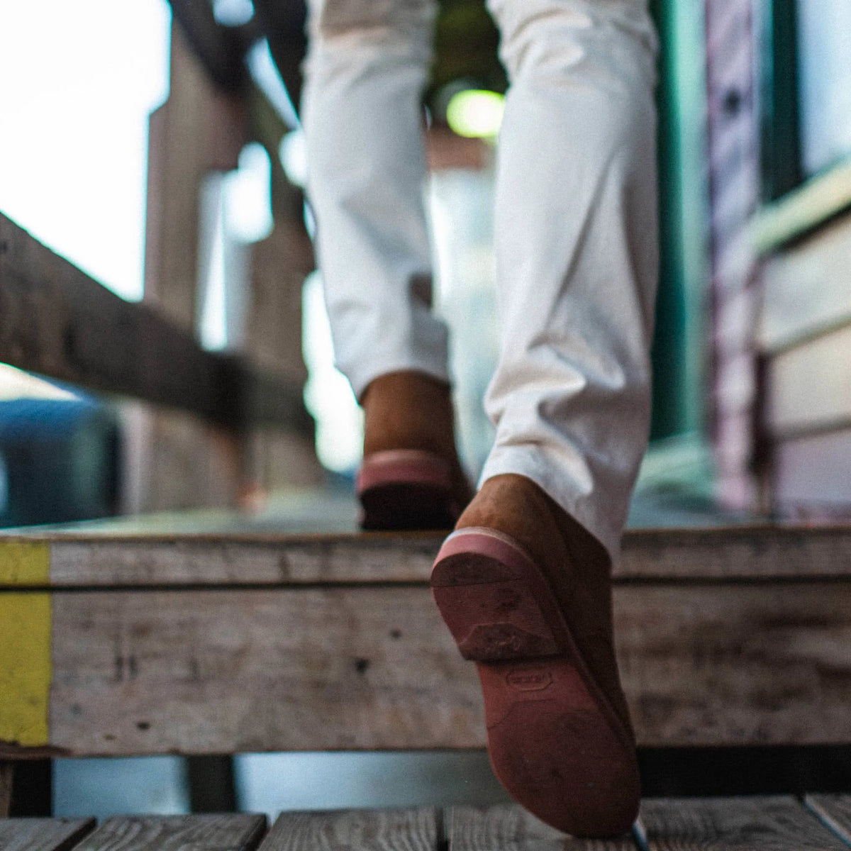 The Trench Boot in Butterscotch Weatherproof Suede