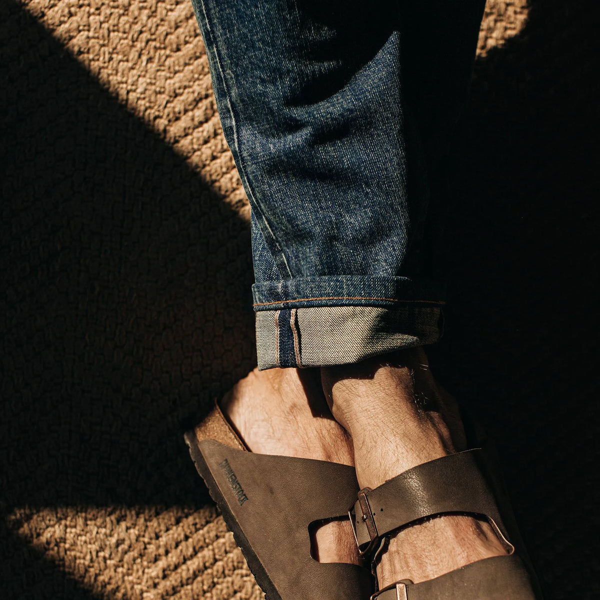 The Slim Jean in Organic Selvage 12-month Wash