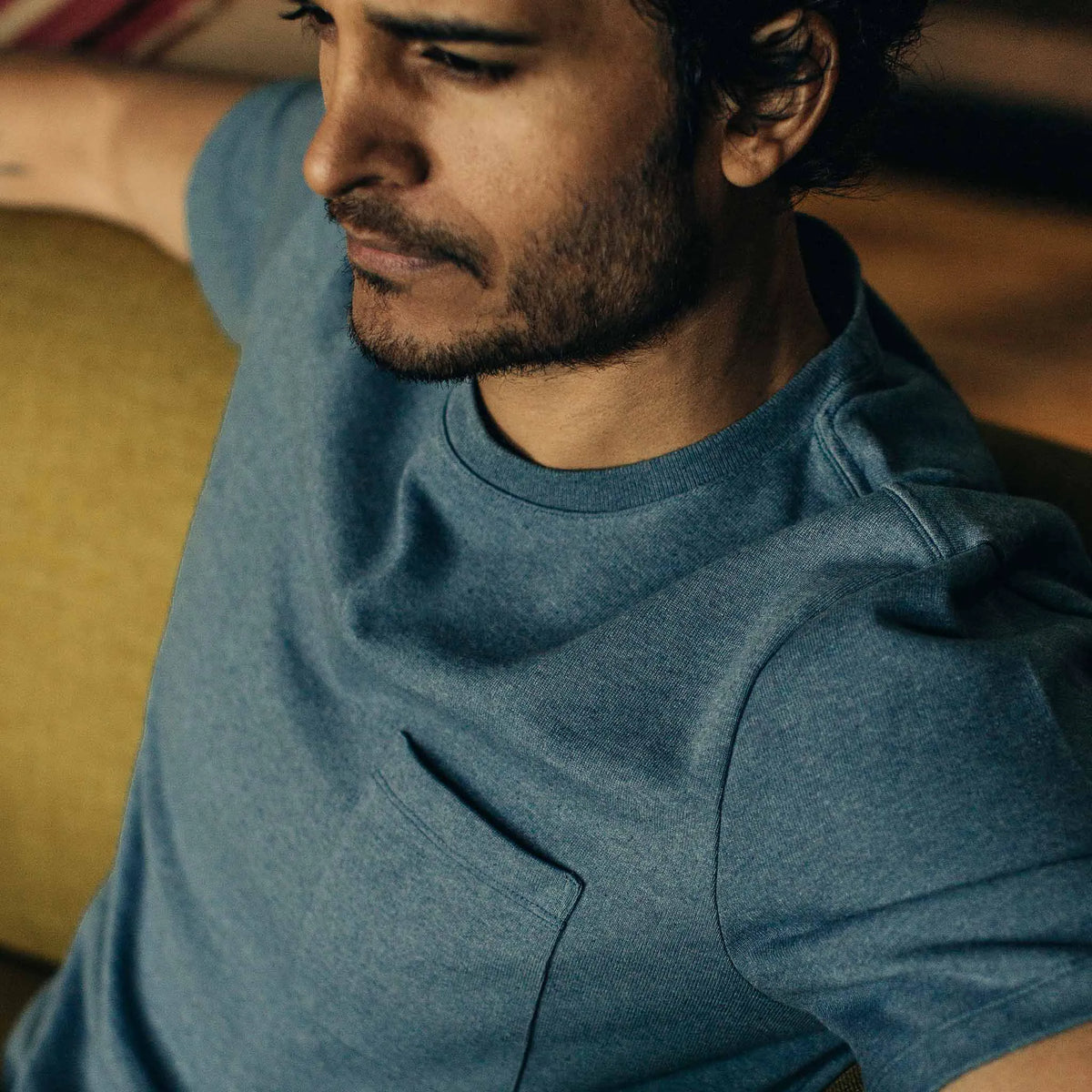The Heavy Bag Tee in Slate ('20)