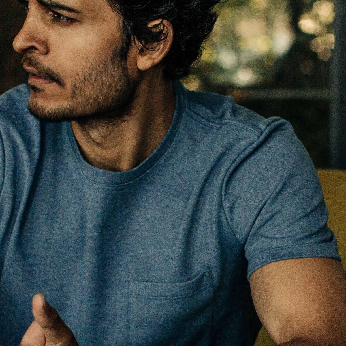 The Heavy Bag Tee in Slate ('20)