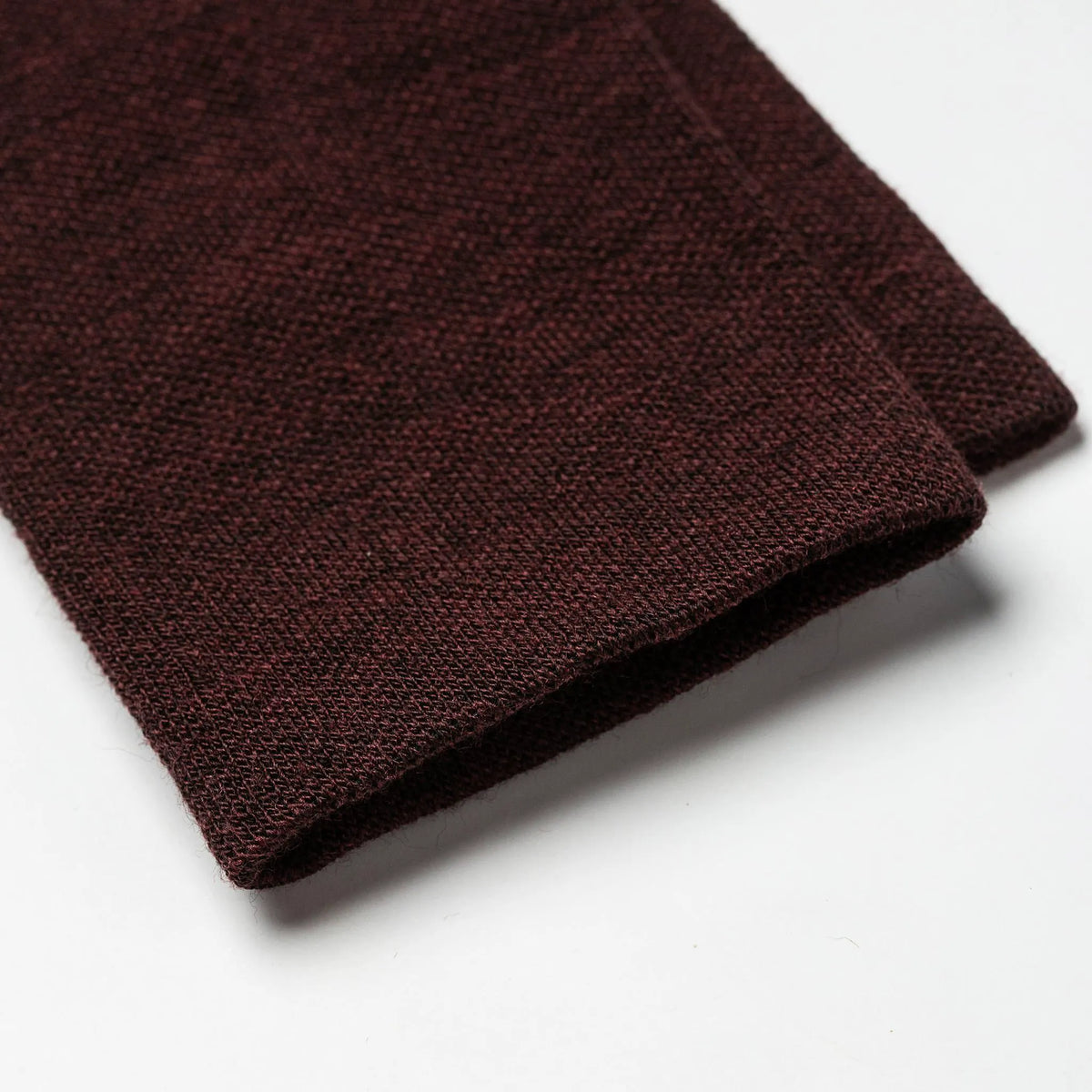 The Merino Sock in Maroon