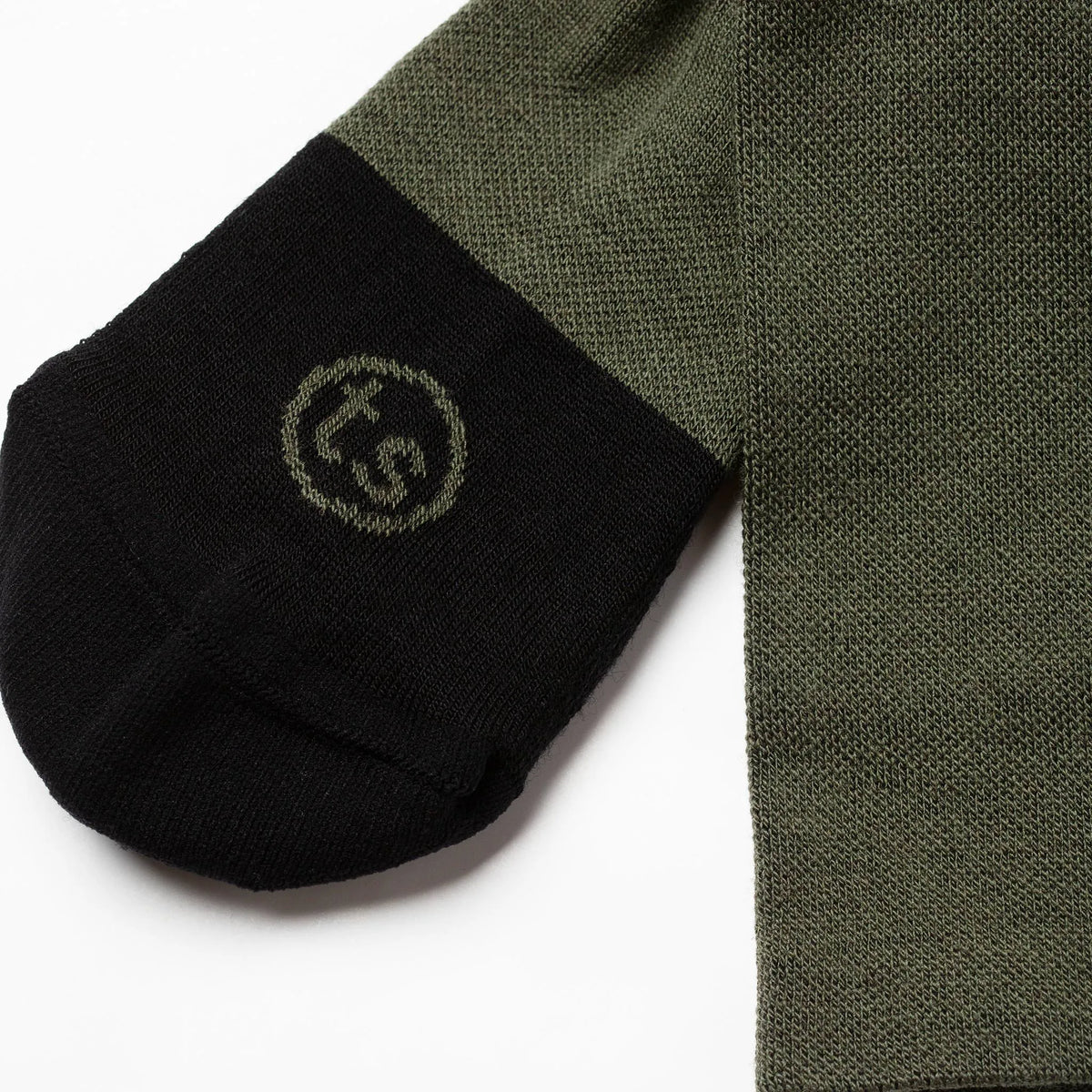 The Merino Sock in Olive