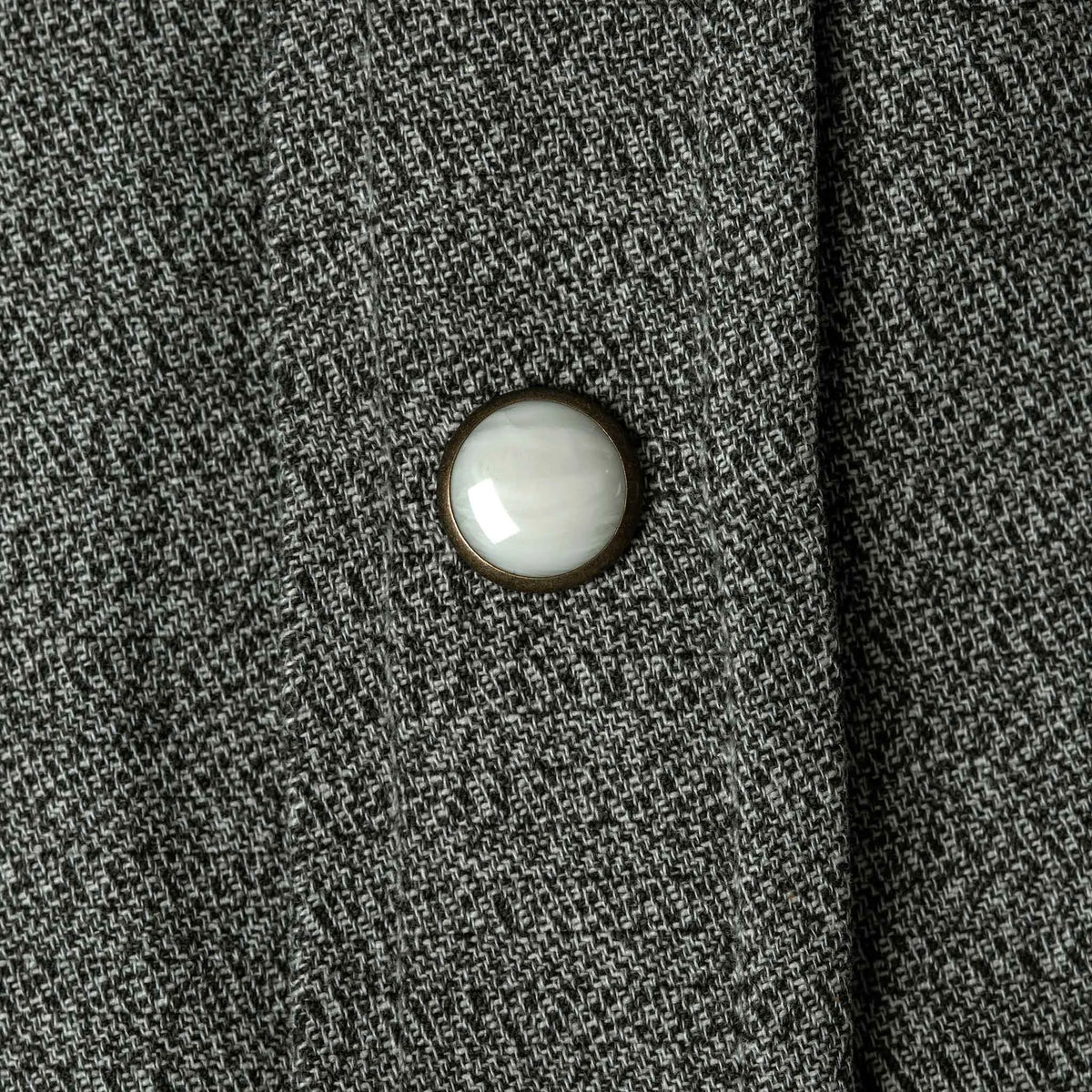 The Western Shirt in Olive Melange