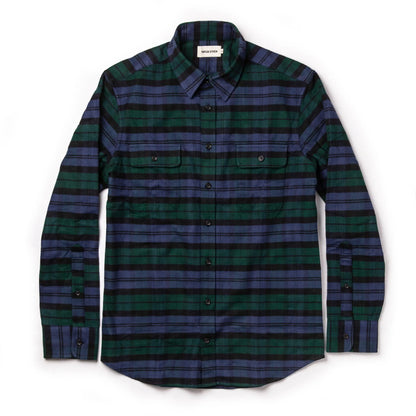The Yosemite Shirt in Blackwatch Plaid